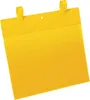 DURABLE Gitterboxtaschen mit Lasche A4 quer 50 St., gelb Produktbild-Vorschau 5