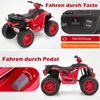 COSTWAY 24V quad elettrico per bambini a 2 velocità, quad Anteprima dell’immagine prodotto 6