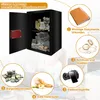 LARS360 sejf meblowy z zamkiem dwupiórowym 35x31x50cm sejf Podgląd zdjęcia produktu 5