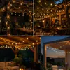 Solárny reťazový svietidlo LUMILED pre exteriér, 15 m, G40, Náhľad obrázku produktu 6