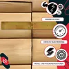 KOTARBAU® Kistenband 400 x 50 mm Scharnier Gerollte Produktbild-Vorschau 2