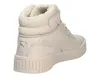A rear view of a beige Puma sneaker with a fur lining. Produktbild-Vorschau