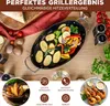 bremermann Fisch-Grillpfanne oval, Grillplatte Produktbild-Vorschau 2
