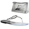 VAN HILL Damen Zehentrenner Evelyn Sandalen Strass Trendy Produktbild-Vorschau 1