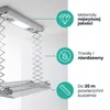 Elektryczny suszarka do ubrań Foxydry Air 122 cm – stal i Podgląd zdjęcia produktu 16
