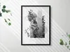 Ramka na zdjęcia 72 x 52 cm, czarna matowa ramka na Podgląd zdjęcia produktu 2