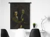 MuchoWow® Wandteppich Wandbehang Selbstporträt mit Blick Produktbild-Vorschau 4