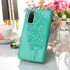 Galaxy S20 Case, Butterfly Relief Flip Leather Case with Voir les images du produit 4