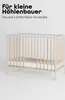 Beistellbett 60x120 cm mit Matratze Cloud Air, Rollen & Produktbild-Vorschau 5