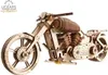 A 3D mechanical wooden model of a chopper motorcycle. Anteprima dell’immagine prodotto