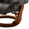 home24 Relaxsessel mit Hocker - Echtleder / Kunstleder Produktbild-Vorschau 6