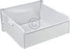 A white refrigerator drawer with a clear plastic lid. Anteprima dell’immagine prodotto