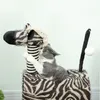 PawHut Kratzbaum, Katzenbaum im Zebra-Design, Produktbild-Vorschau 8