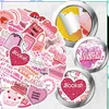 Pinke BookTok-Buchaufkleber, 60 Stück, DIY-Dekoration Produktbild-Vorschau 8