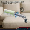 WELLGRO Fusselrolle Tierhaare 20 Rollen mit 1800 Blatt 4 Produktbild-Vorschau 4