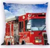 Baumwoll-Kissenbezug 40x40 Turbo Feuerwehrauto Produktbild-Vorschau 3