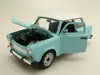 Welly Modellauto 1:24 Trabant 601 hellblau Produktbild-Vorschau 7