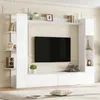 Merax Hochglanze Wohnwand mit Acryltür, TV Schrank mit Produktbild-Vorschau 2