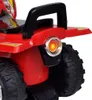 vidaXL Červená štvorkolka pre deti so zvukom a svetlom Náhľad obrázku produktu 3