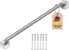 Intirilife Gebürstet Edelstahl Handtuchhalter Länge 40cm Produktbild-Vorschau 1