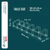 VOUNOT® Fahrradständer für 6 Fahrräder, Boden und Produktbild-Vorschau 3