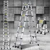 Jayseuw Teleskopleiter schwarz Aluminium Klappbar Produktbild-Vorschau 9