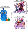 Demon Hunters Torten Deko Set 44 Stück – Mädchen Geburtstag Produktbild-Vorschau 8