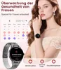 Smartwatch Damen Anruf 1.27" HD Elegant Diamant Frauen für Produktbild-Vorschau 6
