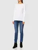 Langarmshirt für Damen in weiß Produktbild-Vorschau 4