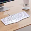 69-klawiszowa przewodowa klawiatura ergonomiczna z 18 Podgląd zdjęcia produktu 5