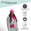 styleBREAKER unifarbener leichter Jersey Loop Schal, Produktbild-Vorschau 3