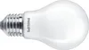 A white Philips LED light bulb with a silver screw base, shown on a white background. Produktbild-Vorschau