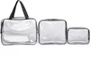 3-in-1 SET REISEKOSMETIKTASCHE TRANSPARENT MIT Produktbild-Vorschau 3