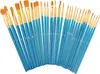 Relaxdays Pinsel Set 30-teilig, Acryl-, Öl- & Wasserfarben, Produktbild-Vorschau 1
