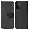 A black flip case for a smartphone is shown from the front and back. Anteprima dell’immagine prodotto