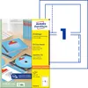 Avery C32250-25, Biela, CD, A4, Fólie, Laserový, 170 g/m² Náhľad obrázku produktu 1