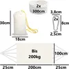 XL Hängematte 200x100cm mit Tasche Seile Karabiner bis Produktbild-Vorschau 9