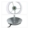 Relaxdays Tischlampe flexibel, mit Stoffschirm, verchromter Produktbild-Vorschau 9