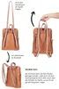 Leder Rucksack Handtasche klein Vario Gurt Geheimfach Produktbild-Vorschau 11