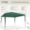 tectake® Pavillon Farah 3 x 3 m Produktbild-Vorschau 5
