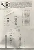 An exploded diagram of a faucet with numbered parts and a list of corresponding part numbers. Produktbild-Vorschau