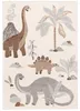 Kinder Teppich Softstar Kids Dinowelt Grau, Größe:160x230 Produktbild-Vorschau 5