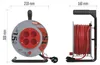 PVC Kabeltrommel – 4 Steckdosen, 15m SCHUKO Produktbild-Vorschau