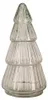 Clayre & Eef Skleněný vánoční stromek Ø 11x21 cm Náhled obrázku produktu 1