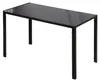 SUGIFT Esstisch mit Glasplatte, Küchentisch Glas-Metall, 6 Produktbild-Vorschau 2