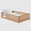 Kinderbett Bodenbett 120x200 cm mit Rausfallschutz, Produktbild-Vorschau 5