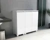 Kommode für das Badezimmer mit Wäschekorb 90 (60+30) 3x Produktbild-Vorschau 2