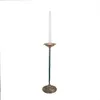 Clayre & Eef Kerzenständer Ø 11x35 cm Beige Metall Produktbild-Vorschau 2