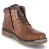 A single brown leather boot is shown against a white background. Produktbild-Vorschau