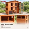 Hühnerstall XL Kleintierstall mit Auslauf & Nestbox Produktbild-Vorschau 6